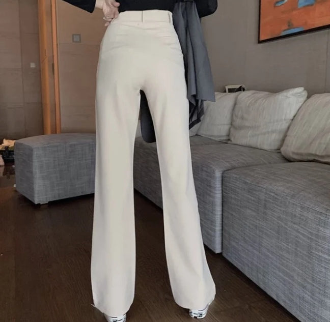 High Waist Women's Trousers