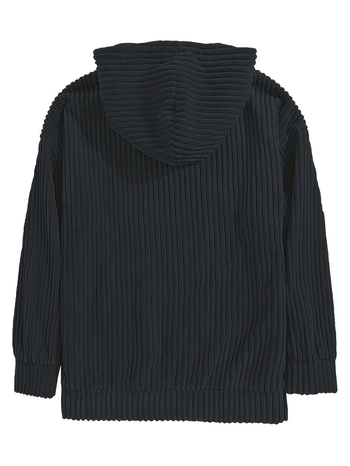 Lawrence | Textured Ribbed Hoodie