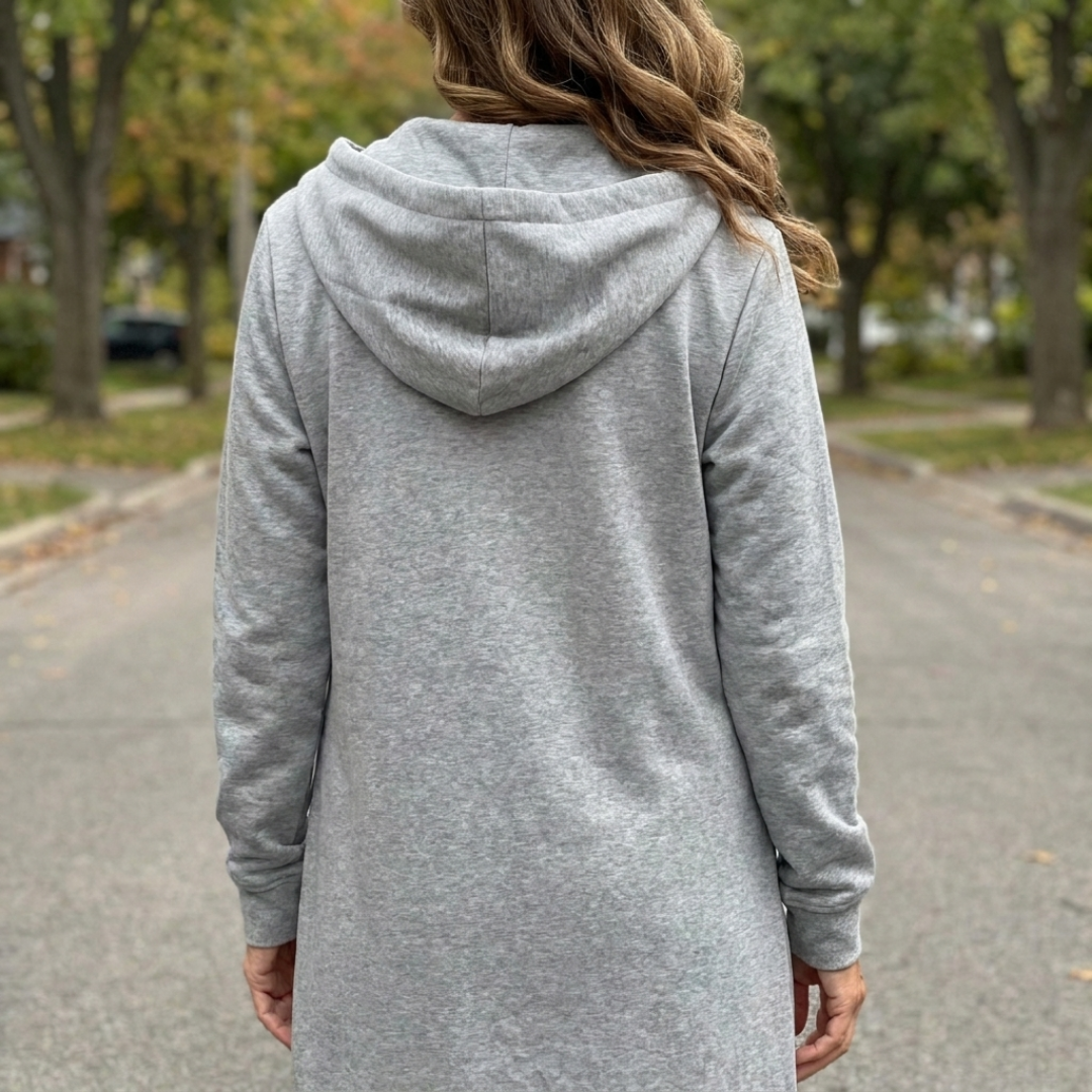 Women's Long Zipper Vest