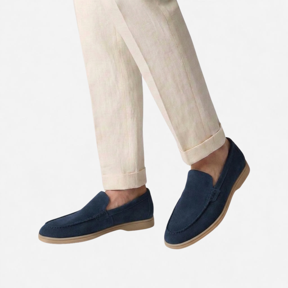 OLDMONEYLOOK | Men’s Classic Slip-On Suede Loafers