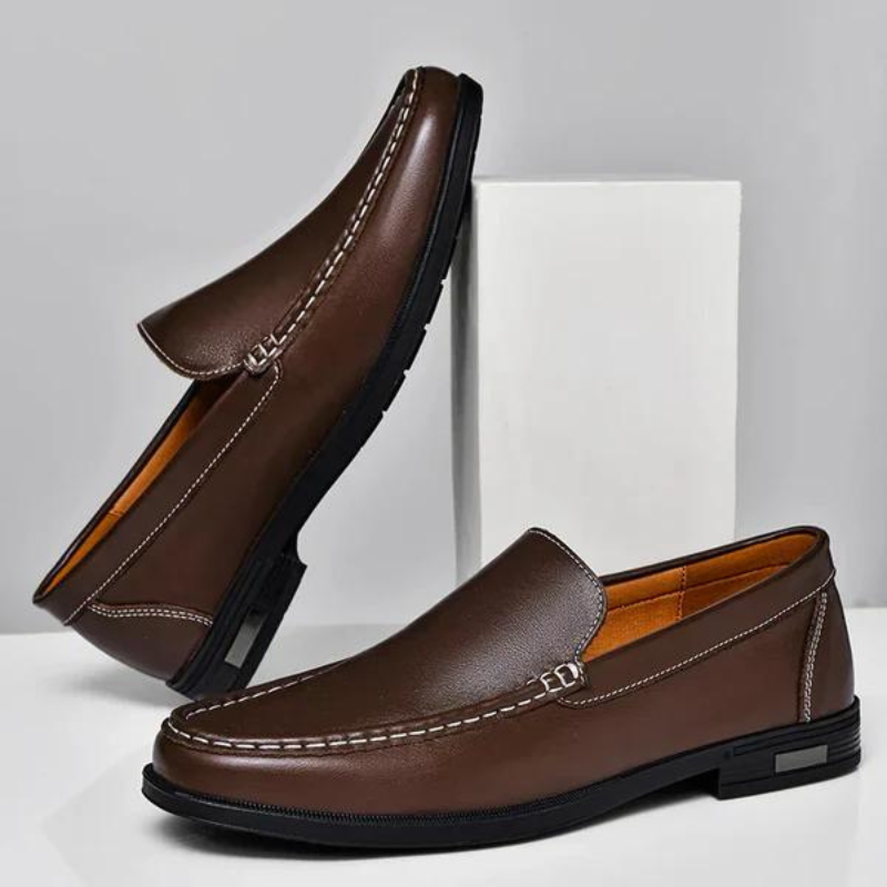 Italian Leather Loafers