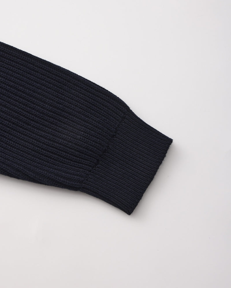 Rib Knit Crew Neck