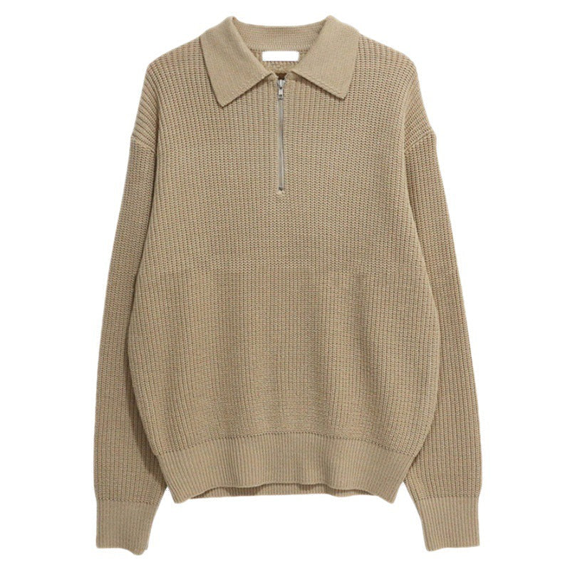 Quarter Zip Sweater
