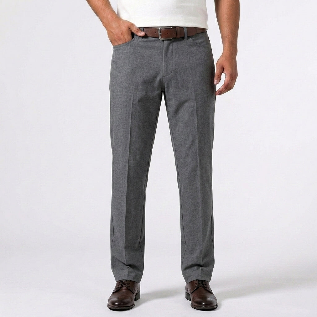 HOLLANDEN | STRAIGHT CHINO TROUSERS FOR MEN