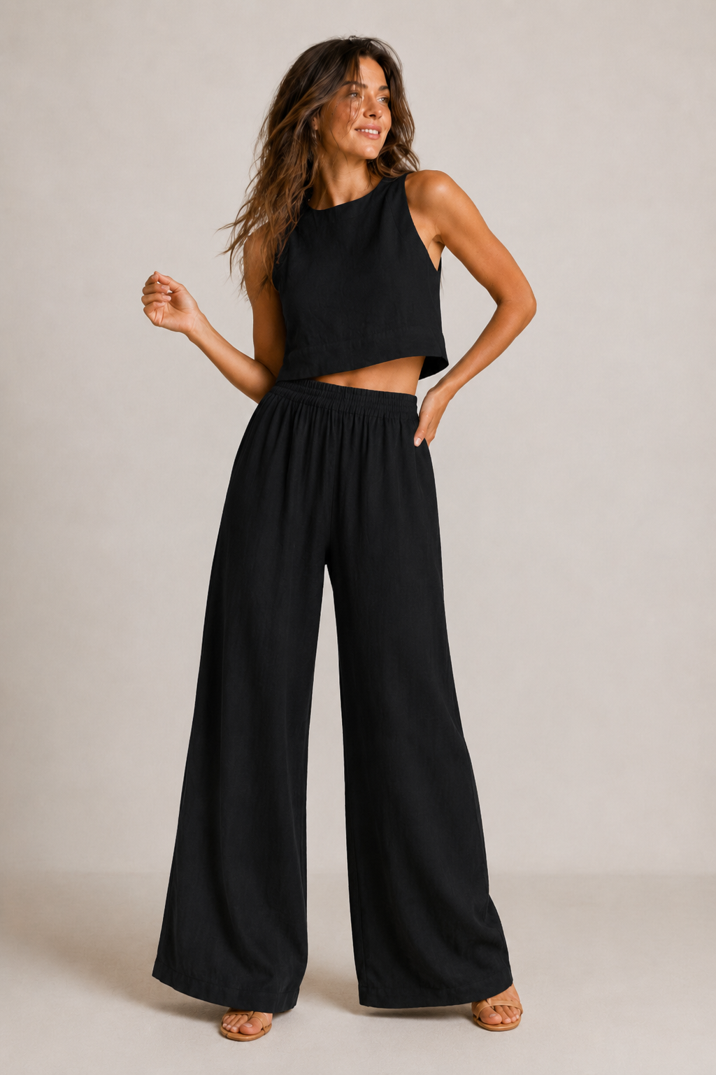 FRESH LABEL | Maya - Cotton Two-Piece Summer Set