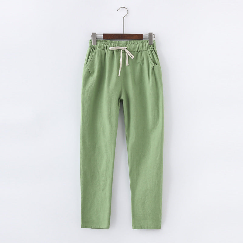 Women's Linen Trousers