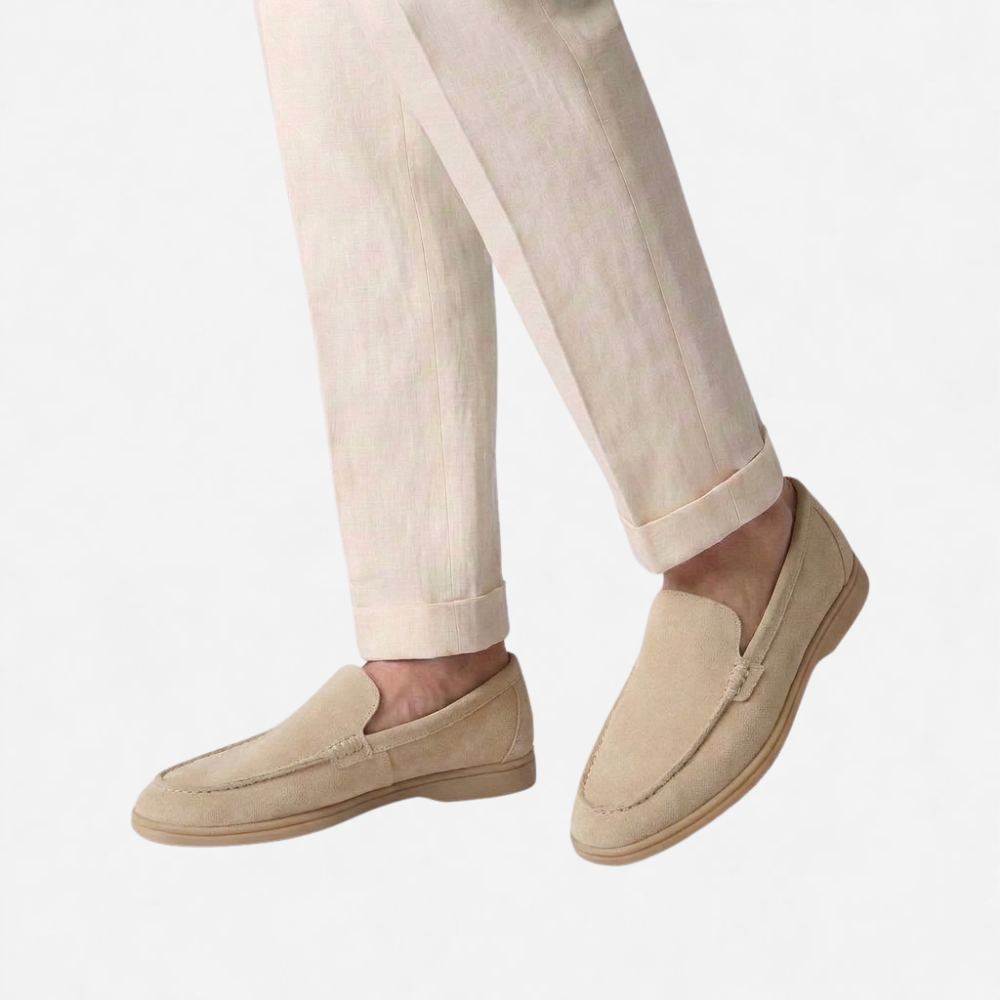 OLDMONEYLOOK | Men’s Classic Slip-On Suede Loafers