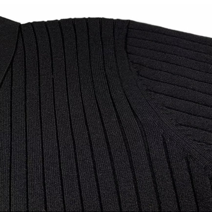 Autumn Lapel Polo Sweater