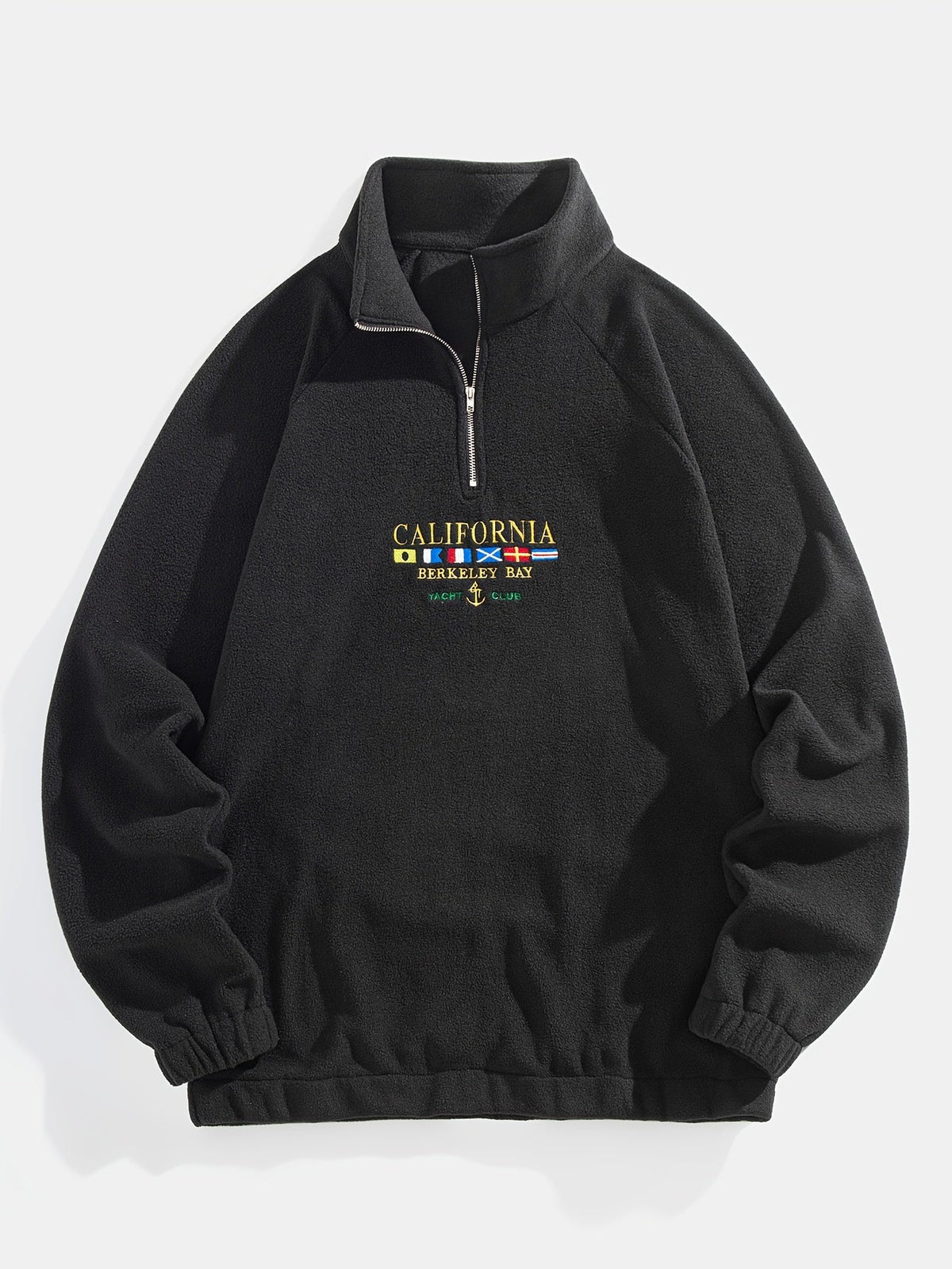Nathan | High-Neck Quarter-Zip Sweatshirt