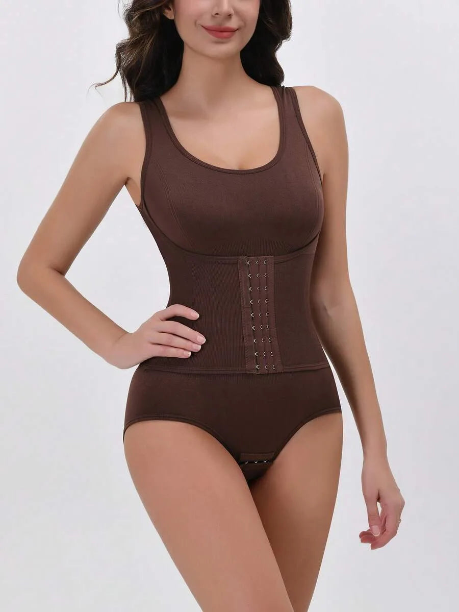 Shapewear Body for Women with Hooks