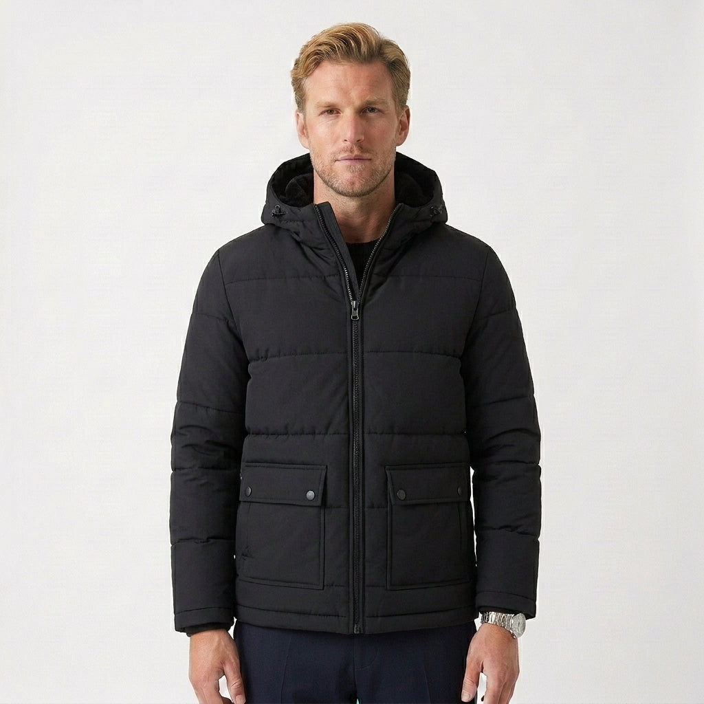 HOLLANDEN | OVERSIZED LAMBSWOOL WINTER COAT FOR MEN