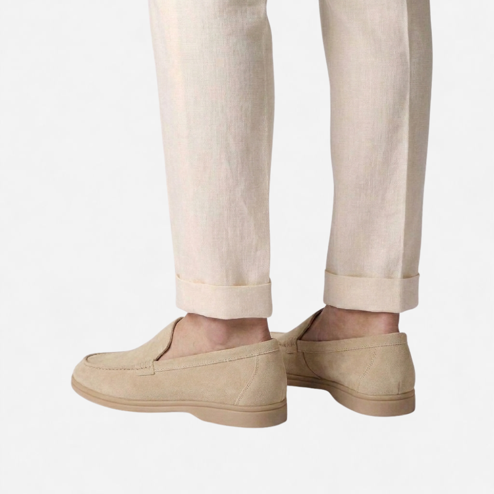 OLDMONEYLOOK | Men’s Classic Slip-On Suede Loafers