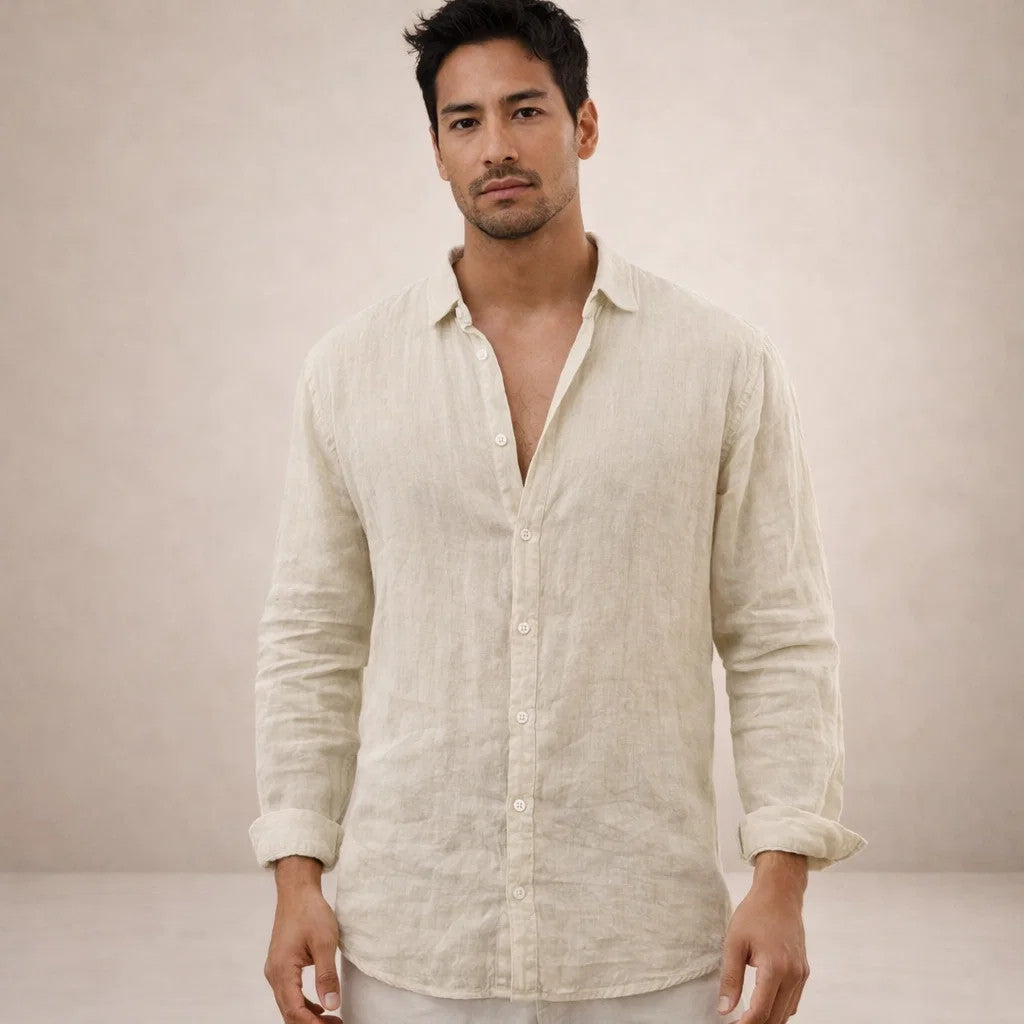 Men's Linen Shirt | Airy Comfort for Warm Days