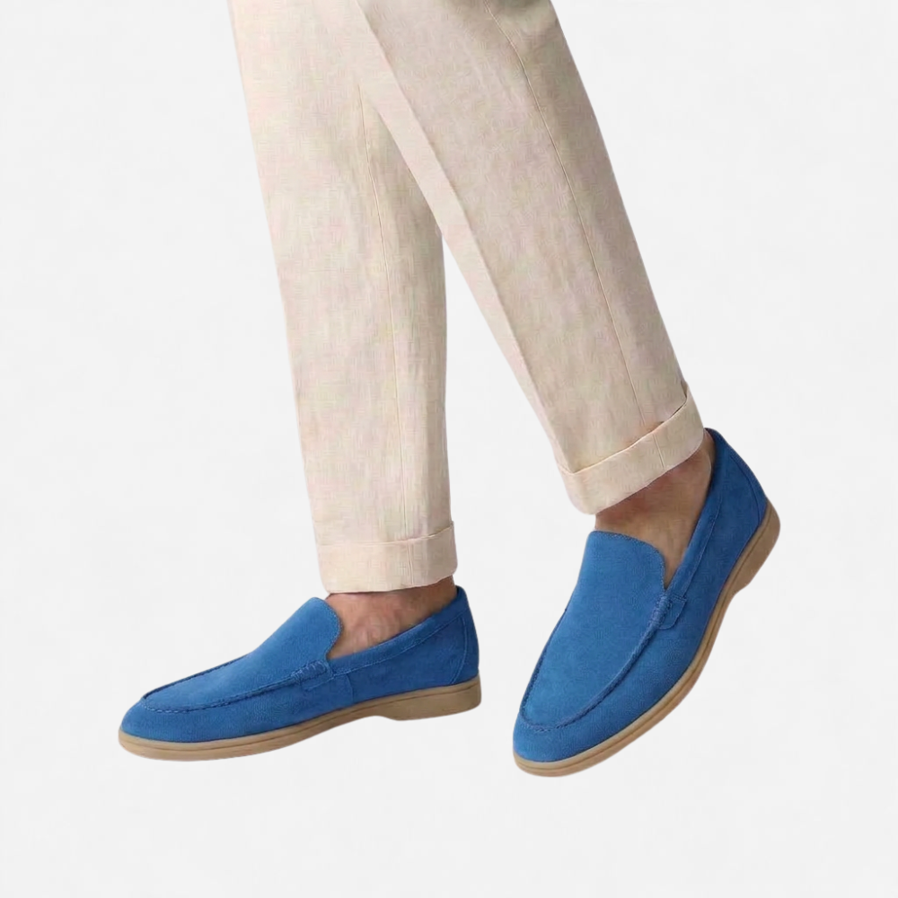 OLDMONEYLOOK | Men’s Classic Slip-On Suede Loafers