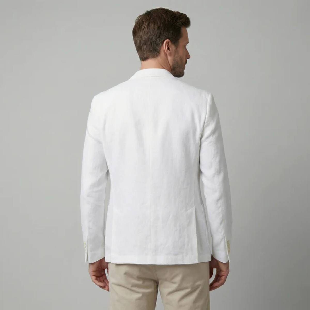 The Belmont Men’s Casual Summer Linen Blazer Jacket