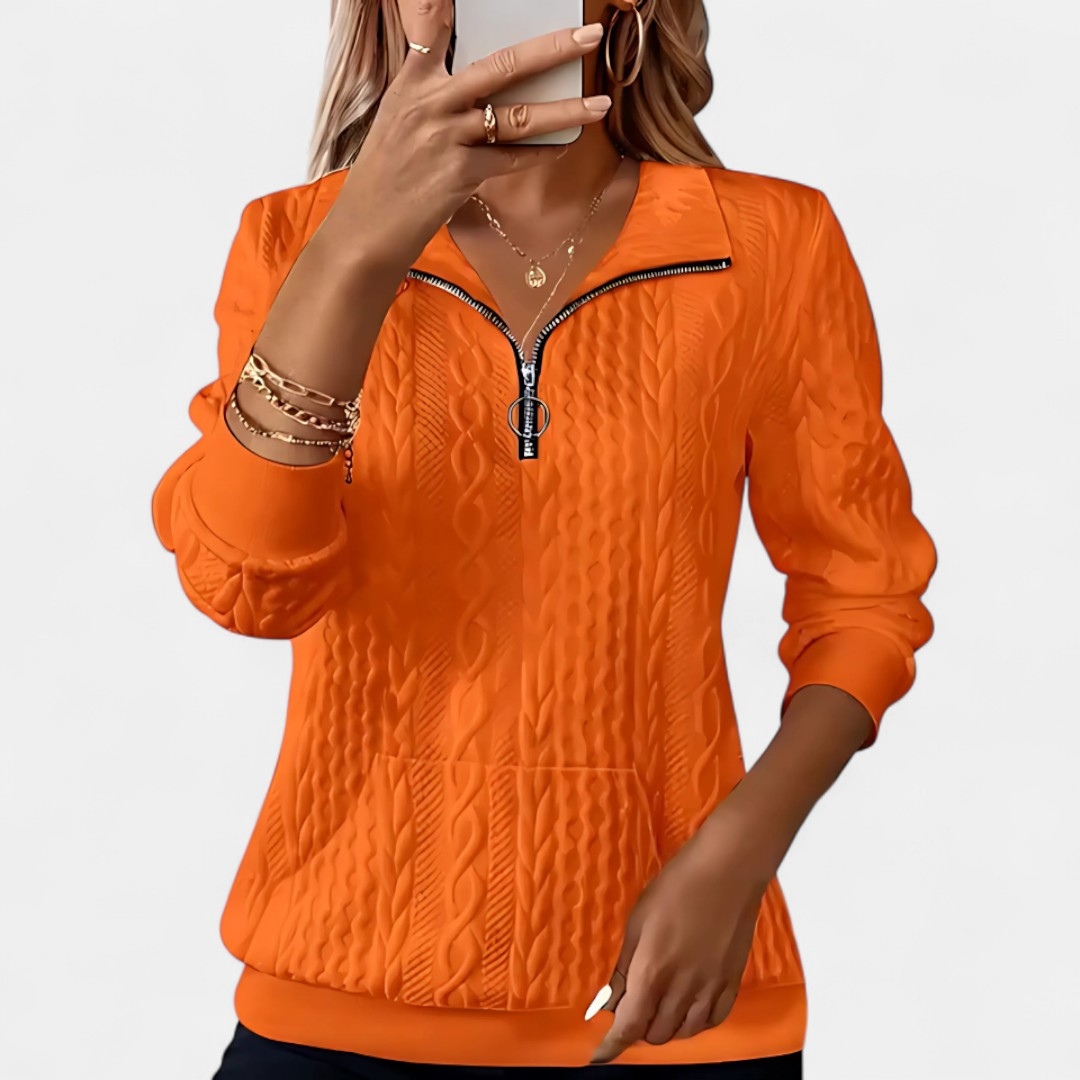 Ladies' Long Sleeve Jumper | Warmth and Style in One