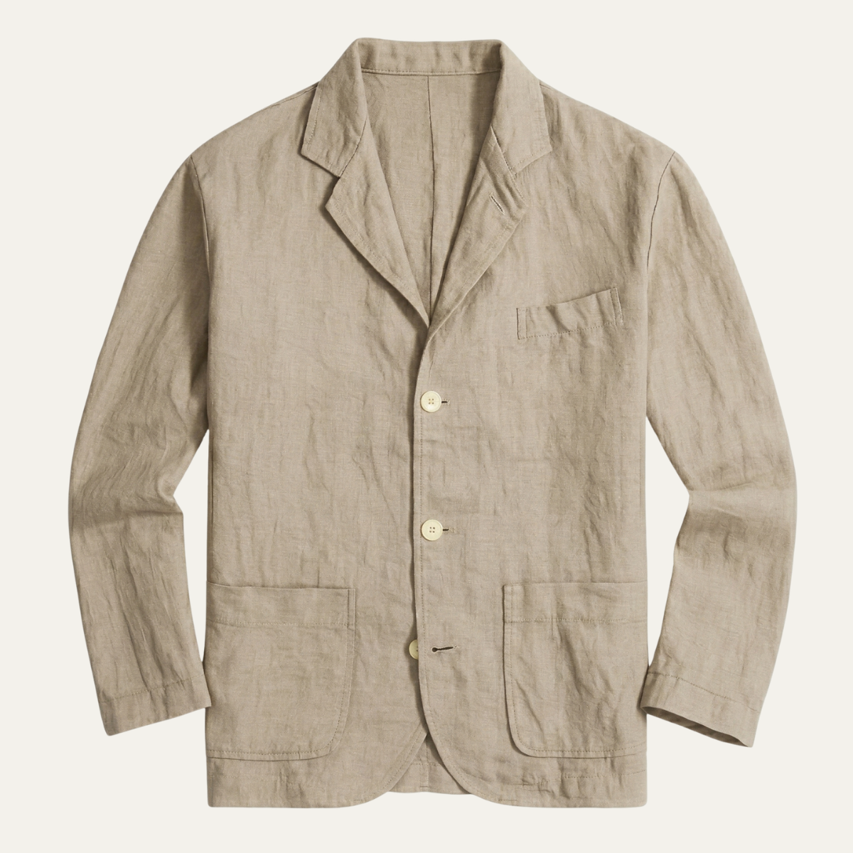 The Milan Men's Stylish Linen Jacket - Lightweight Blazer - Wedding Guest