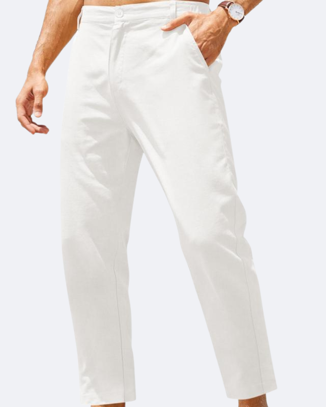 Marco Cotton Linen Trousers