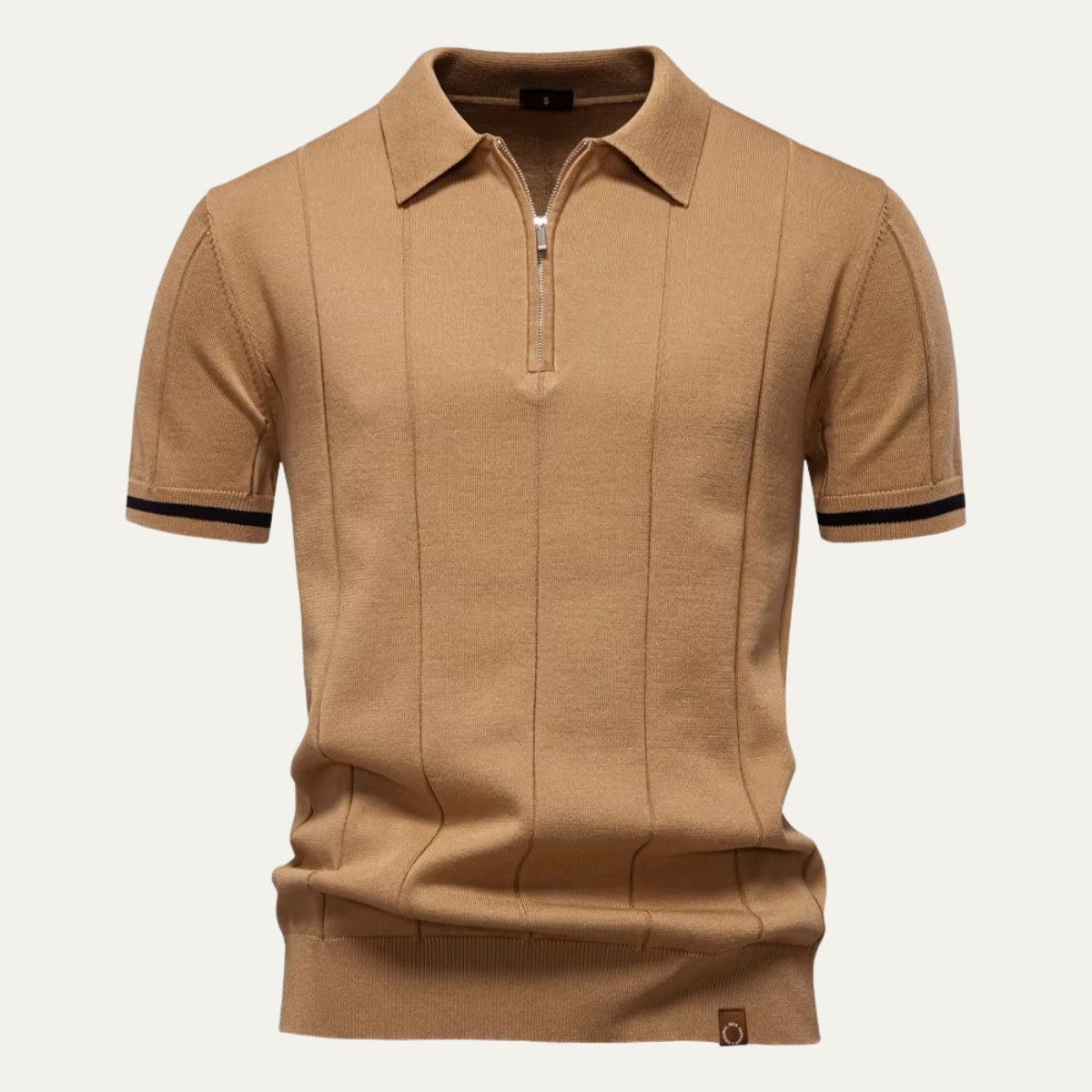 The Briarcliff Men’s Quarter Zip Polo Shirt