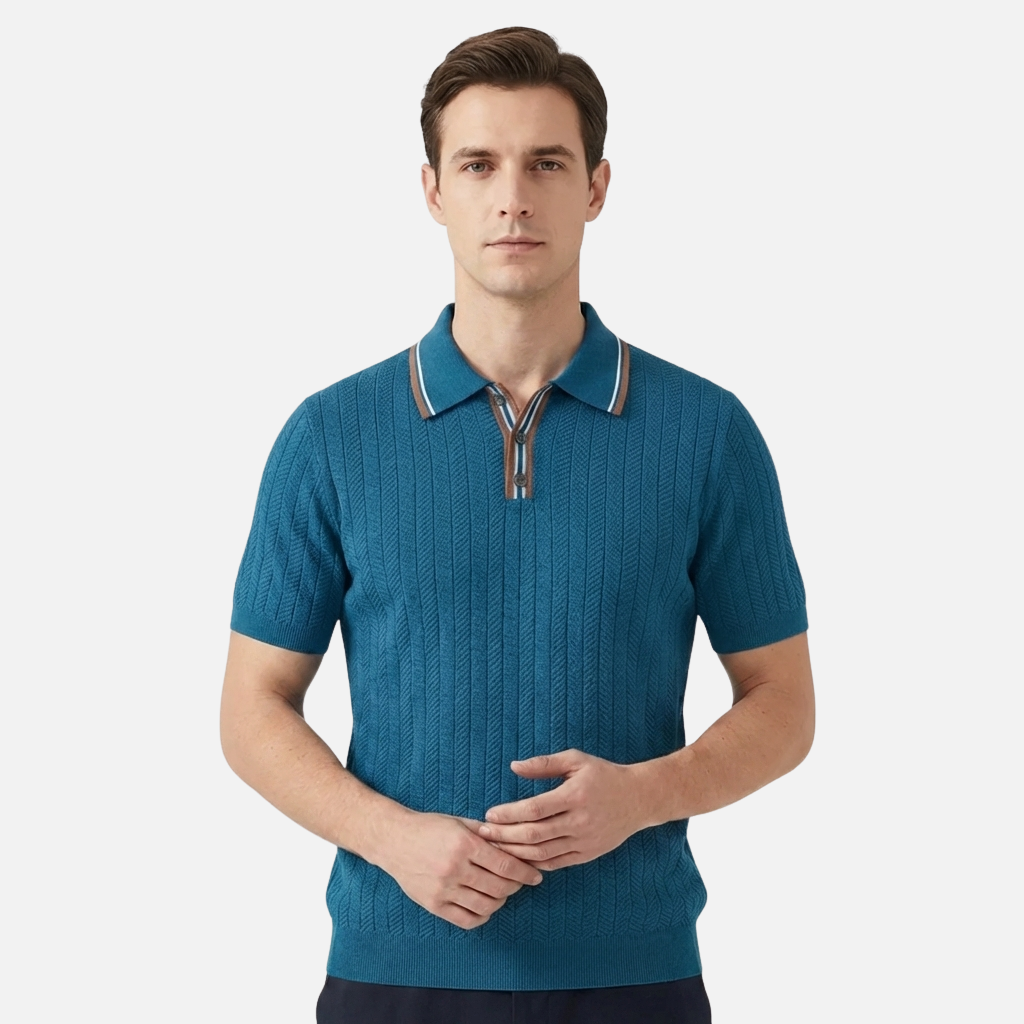 OLDMONEYLOOK | Men’s Refined Knit Polo