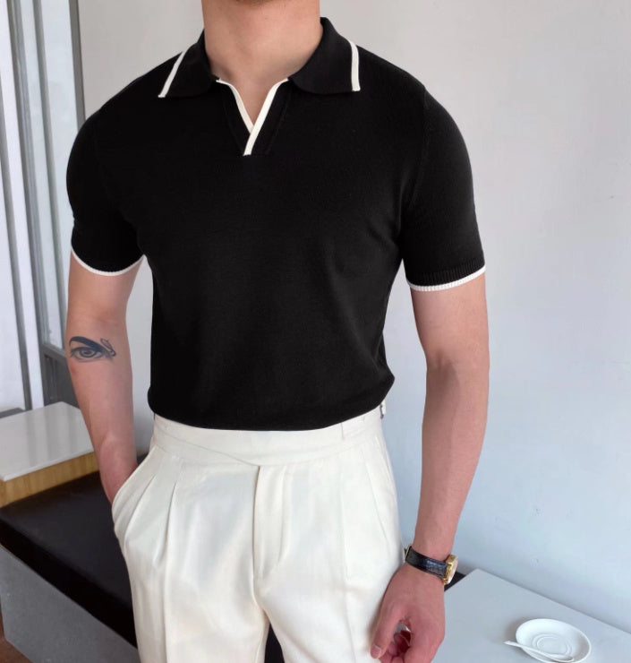 Lapel Polo