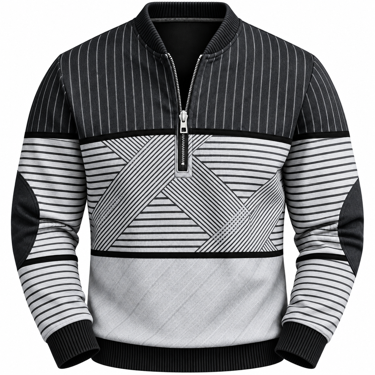 Classic Stripe Quarter-Zip