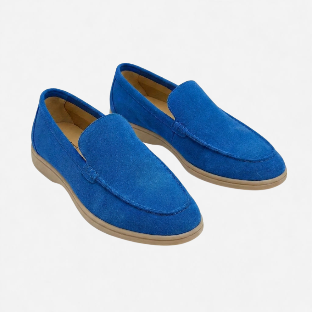 OLDMONEYLOOK | Men’s Classic Slip-On Suede Loafers