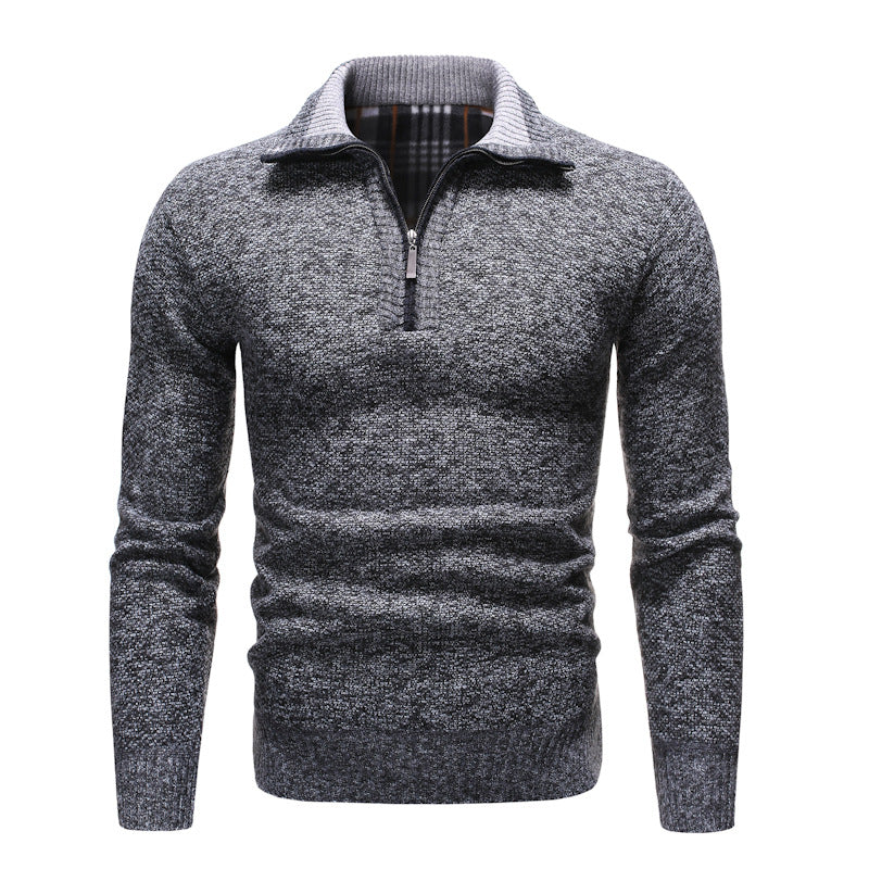 Casual Lapel Sweater