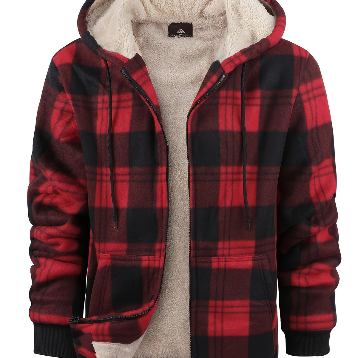 Colton | Sherpa-Lined Hooded Shirt Jacket
