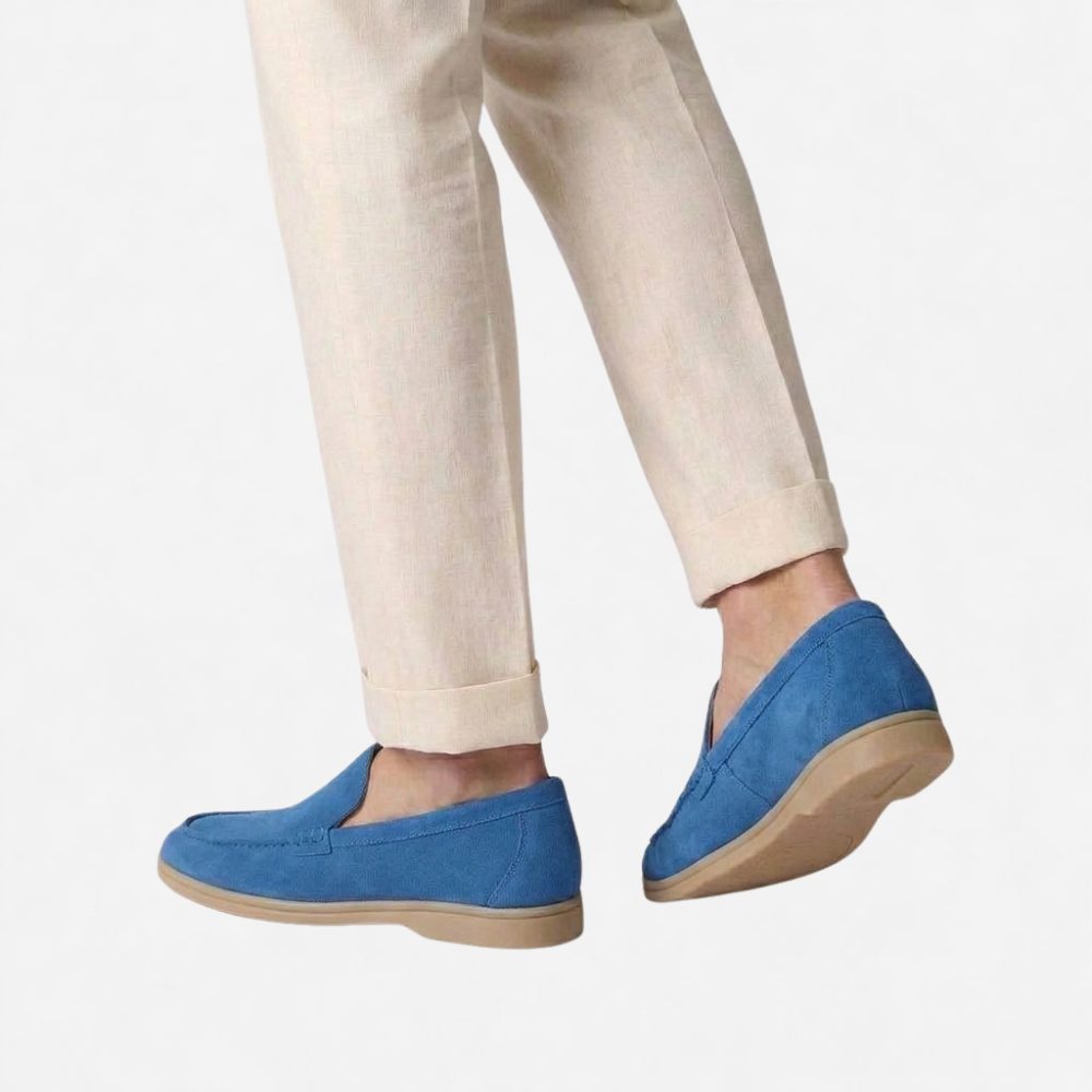 OLDMONEYLOOK | Men’s Classic Slip-On Suede Loafers