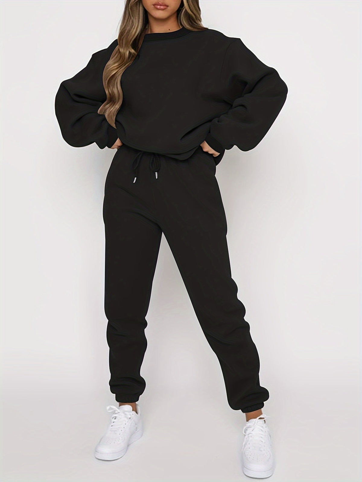 Women's Relaxing Two-Piece Set with Drawstring