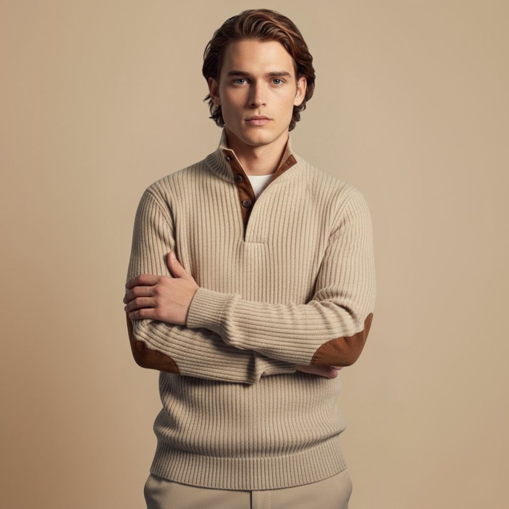 Men's Corduroy Sweater | Vintage warmth with a rugged outdoor look