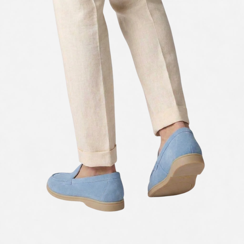 OLDMONEYLOOK | Men’s Classic Slip-On Suede Loafers