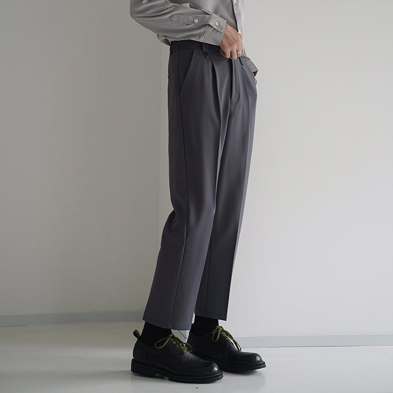 Business Casual Loose Fit Trousers