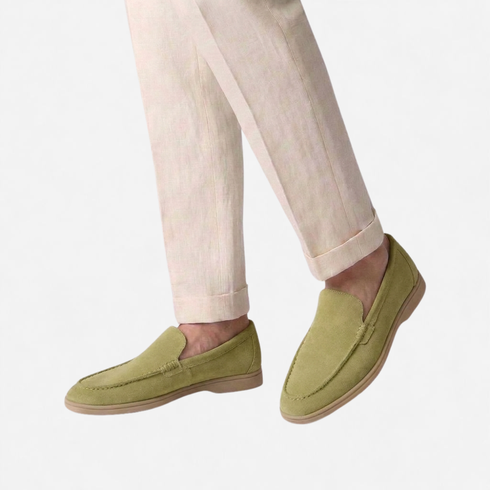 OLDMONEYLOOK | Men’s Classic Slip-On Suede Loafers