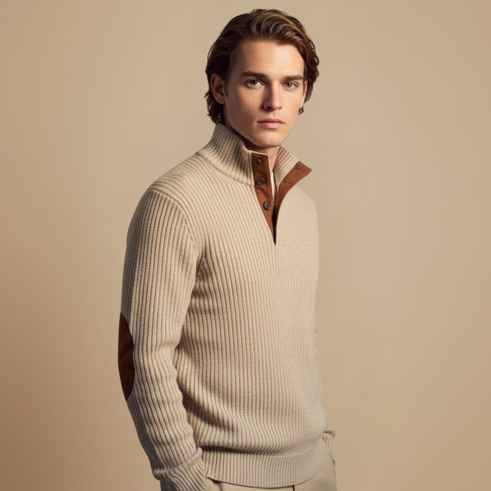 Men's Corduroy Sweater | Vintage warmth with a rugged outdoor look