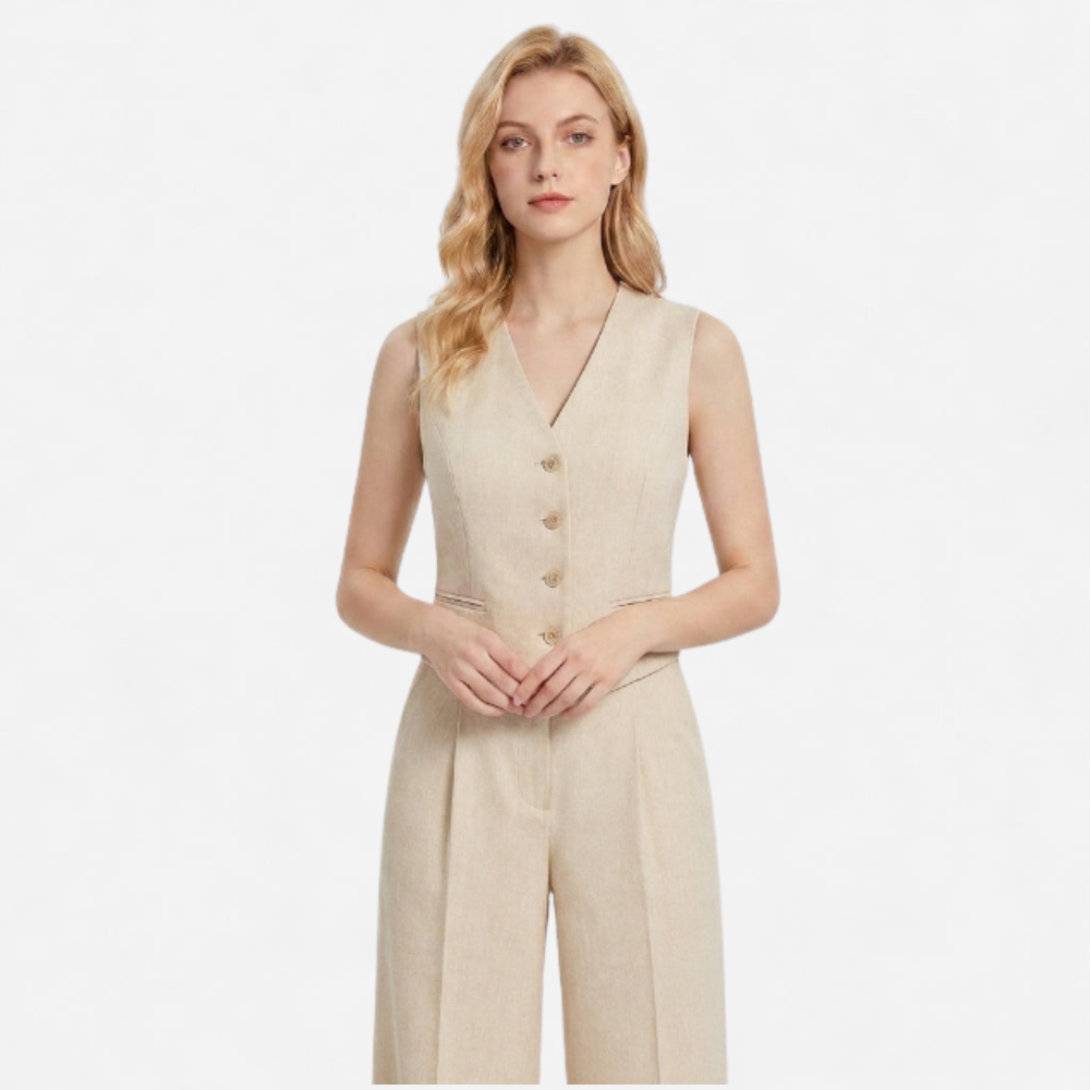 OLDMONEYLOOK | Women’s Tailored Vest and Trousers Set