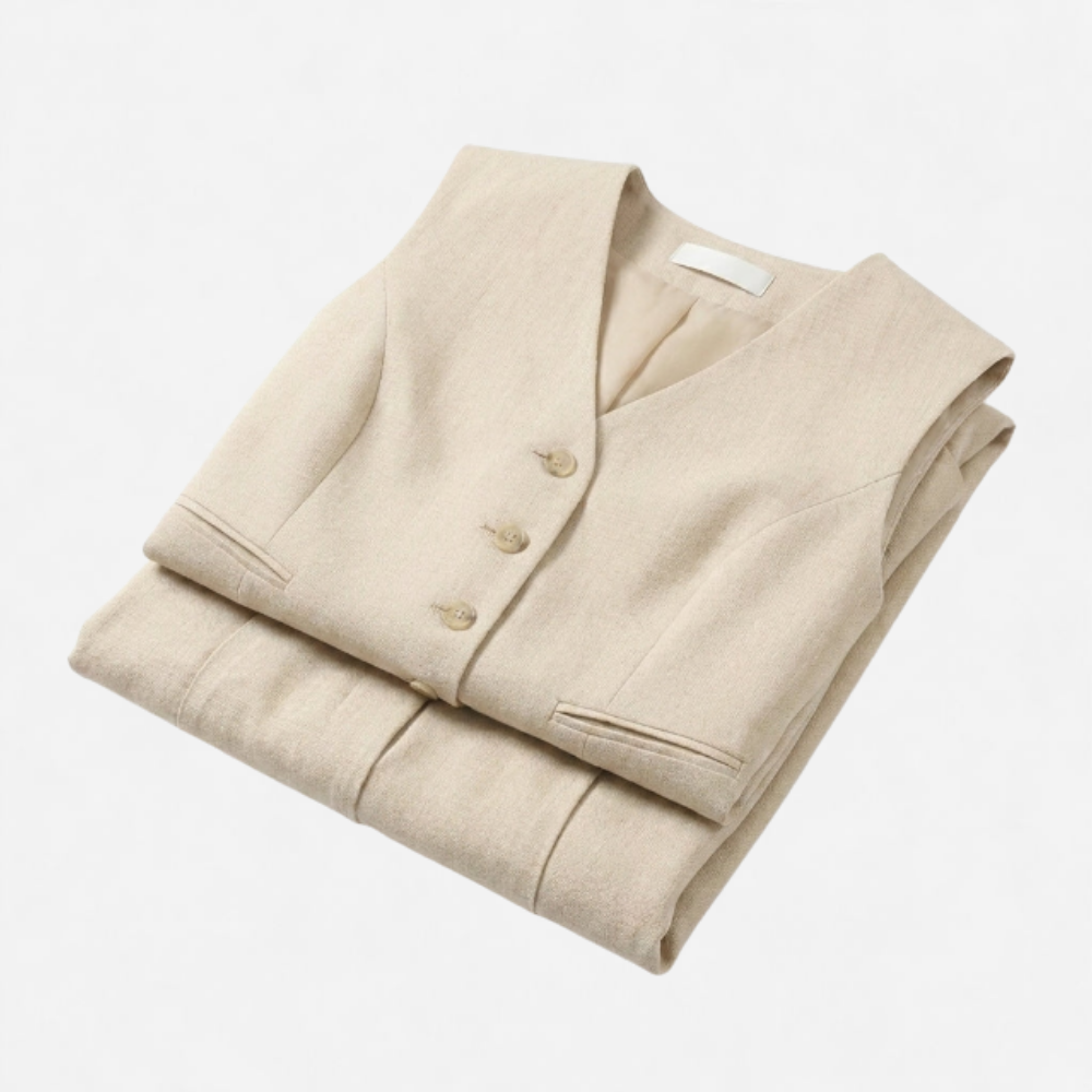 OLDMONEYLOOK | Women’s Tailored Vest and Trousers Set