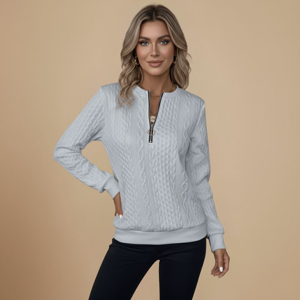 Ladies Cable Knit Jumper | Timeless warmth with a touch of elegance