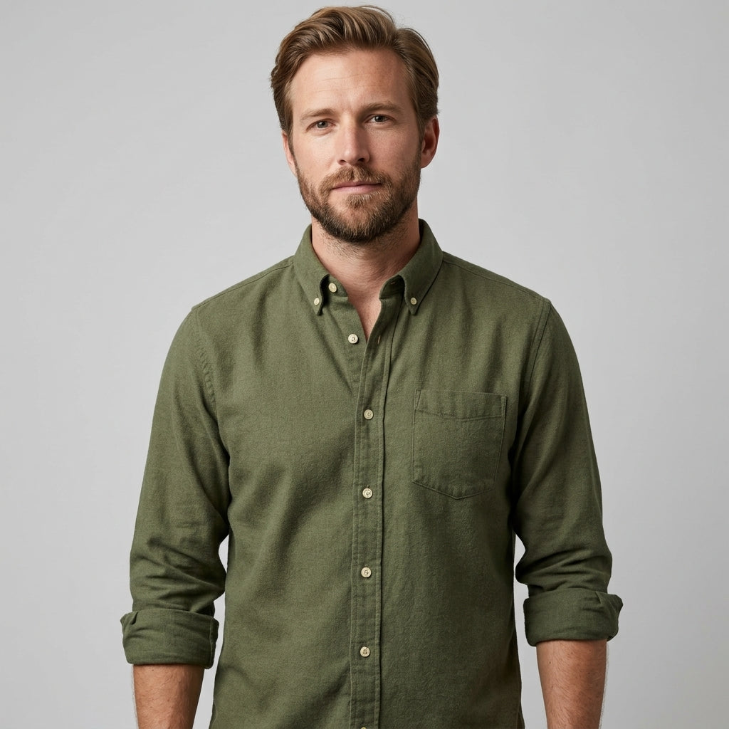 Shirt with Chest Pocket for Men