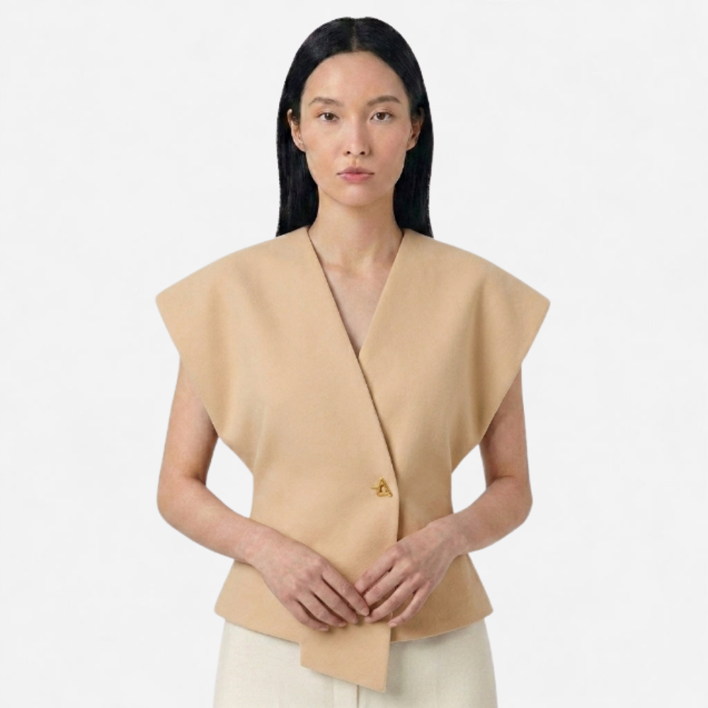 OLDMONEYLOOK | Women’s Classic V-Neck Blouse