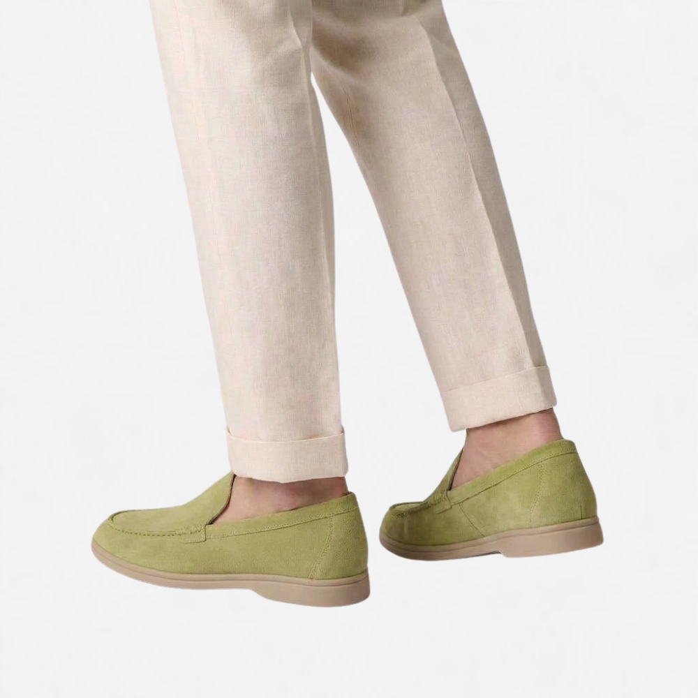 OLDMONEYLOOK | Men’s Classic Slip-On Suede Loafers