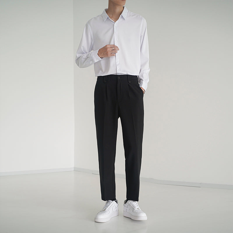 Business Casual Loose Fit Trousers