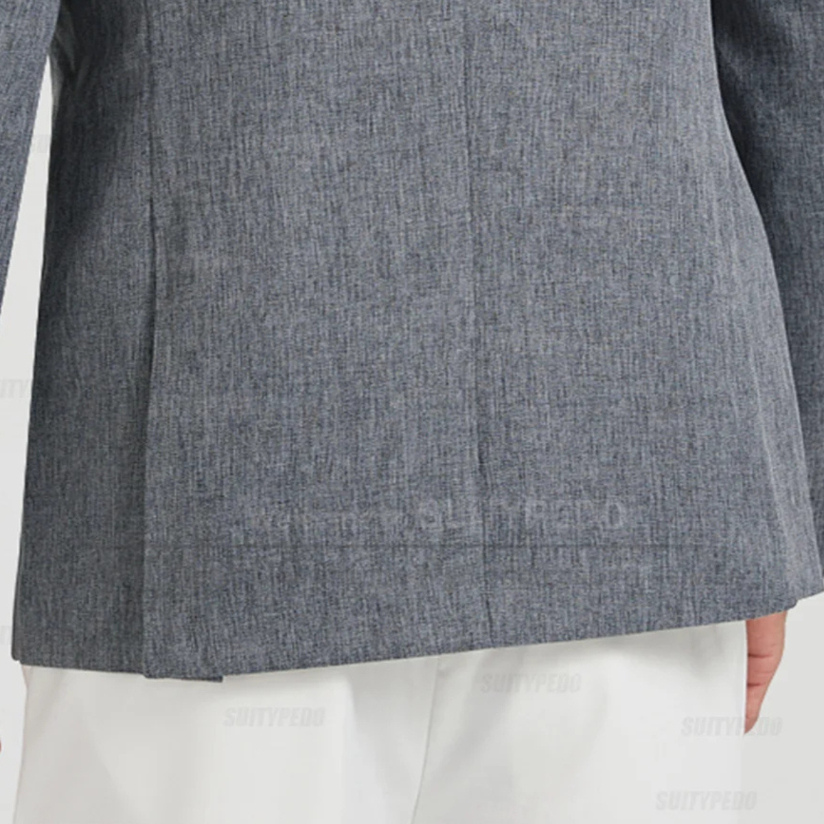 The Mandello Men’s Single Breasted Lightweight Slim Fit Linen Blazer Jacket