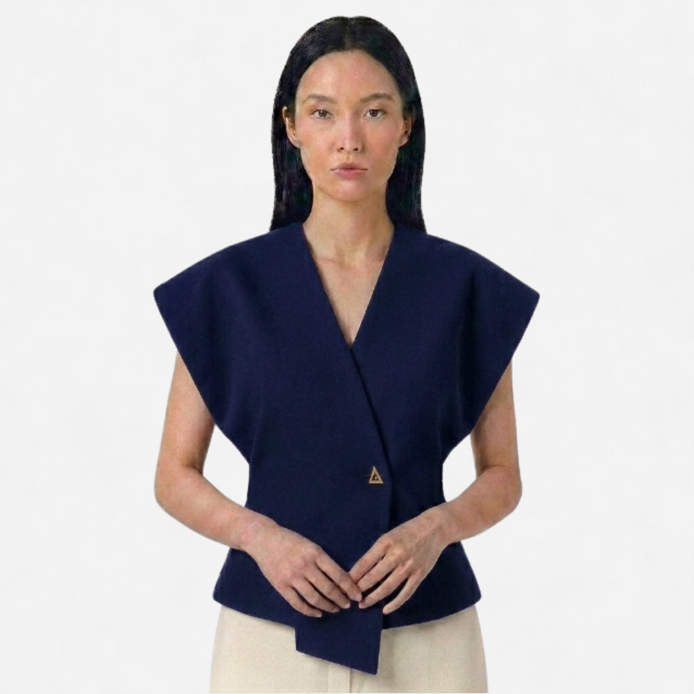 OLDMONEYLOOK | Women’s Classic V-Neck Blouse