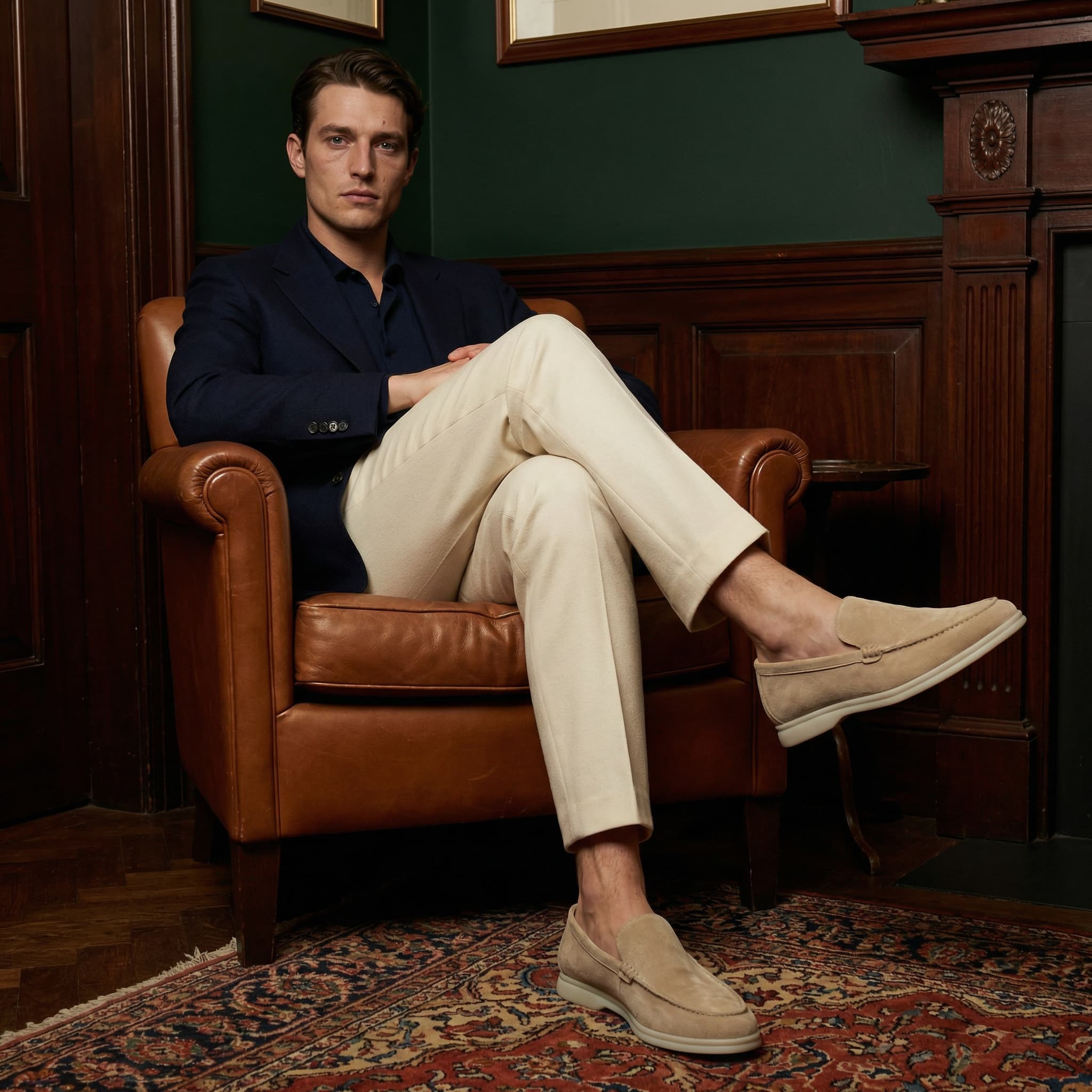 Enzo Suede Loafer