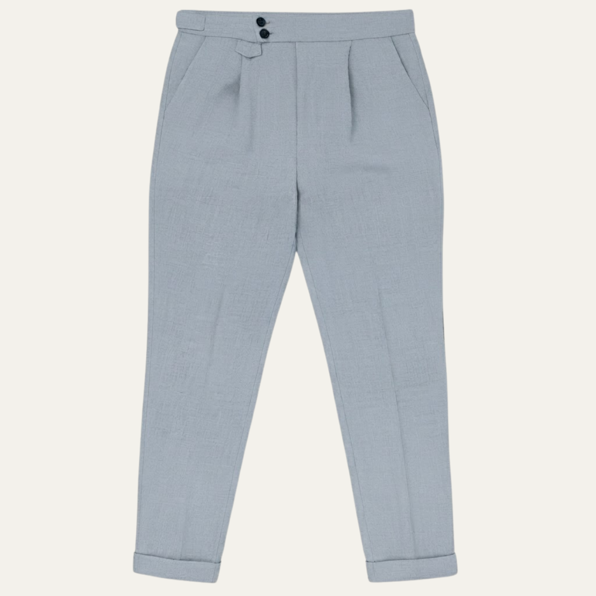 The Hobart Men’s Tailored High-Waisted Pleated Dress Trousers