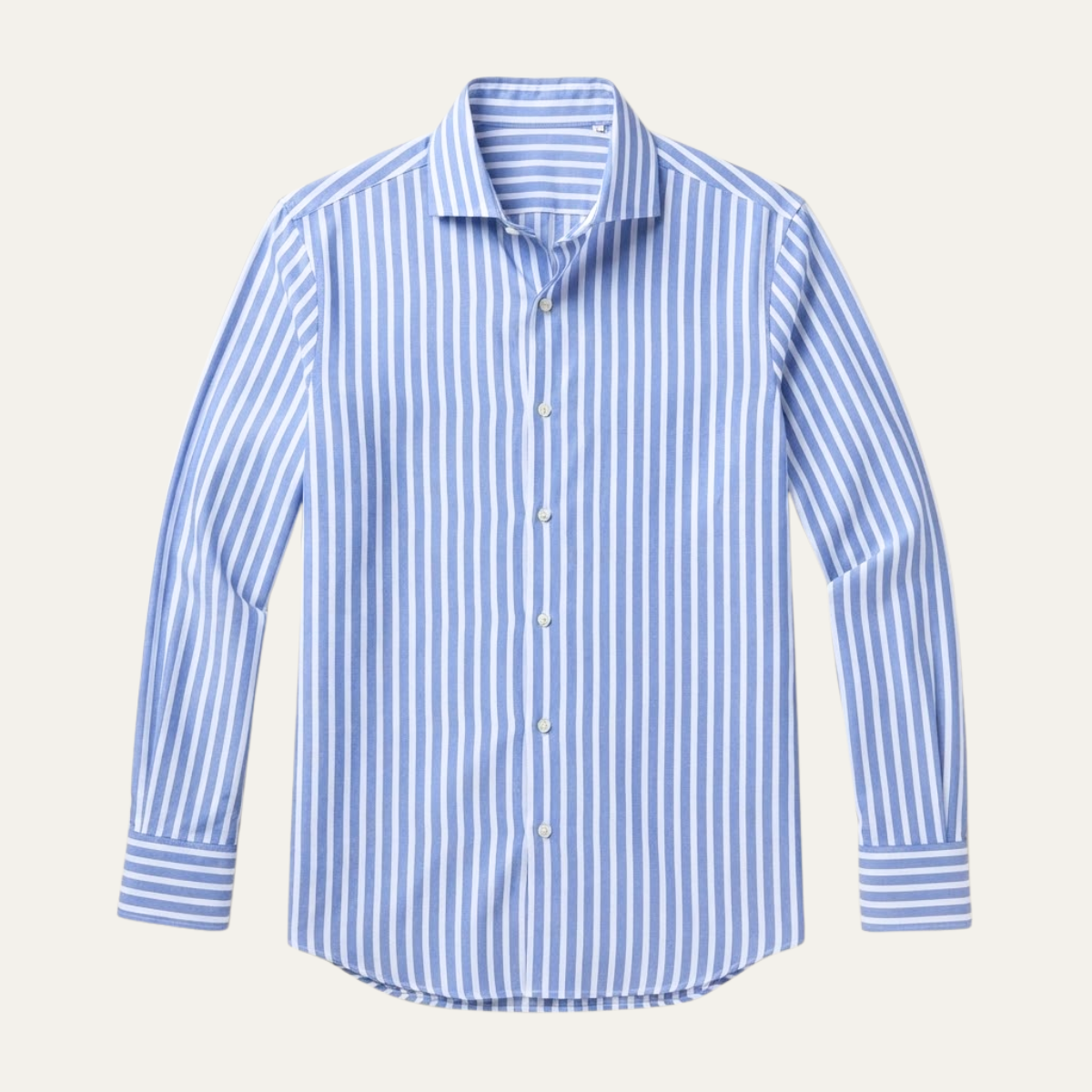 The Asheville Men’s Breathable Smart Fit Striped Linen Shirt