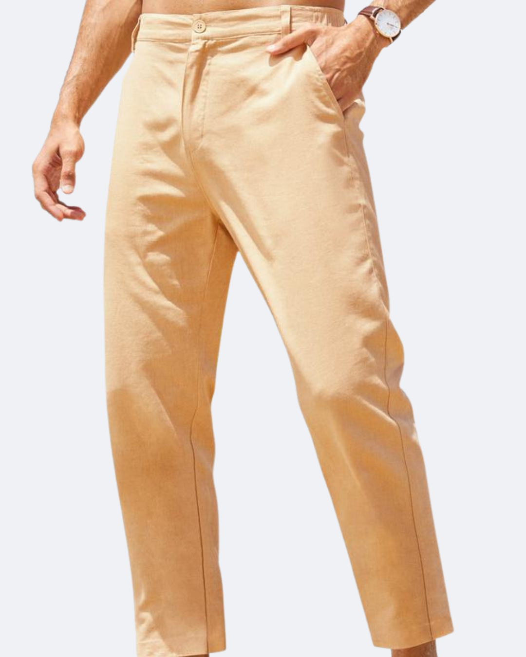 Marco Cotton Linen Trousers