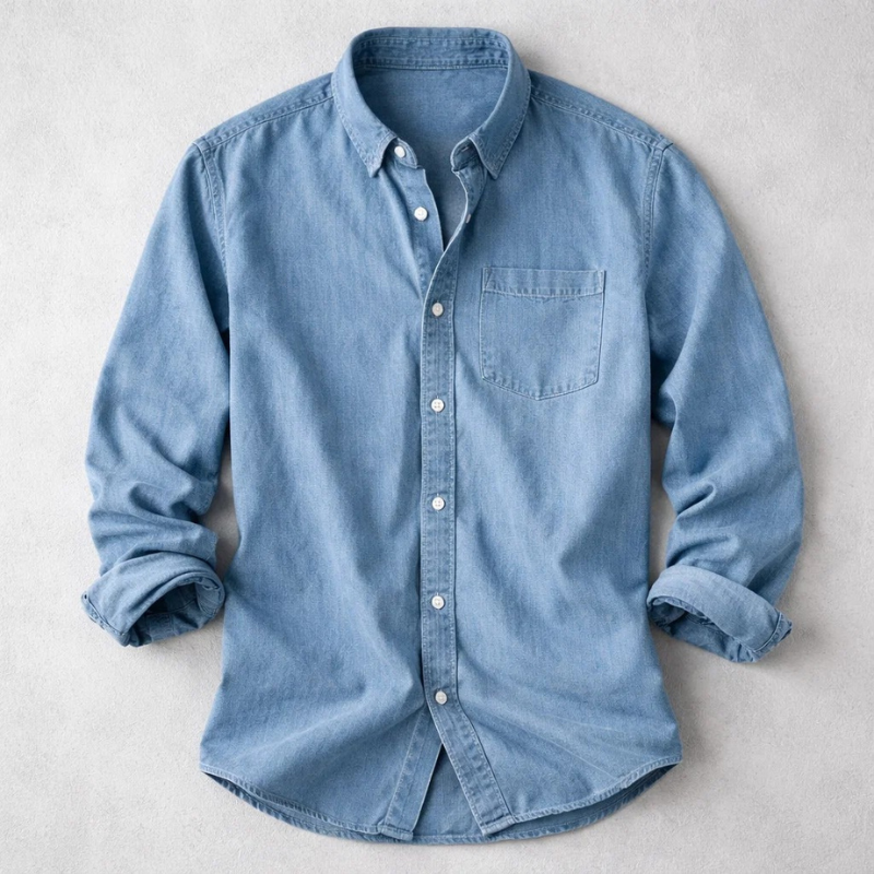 Shirt with Chest Pocket for Men